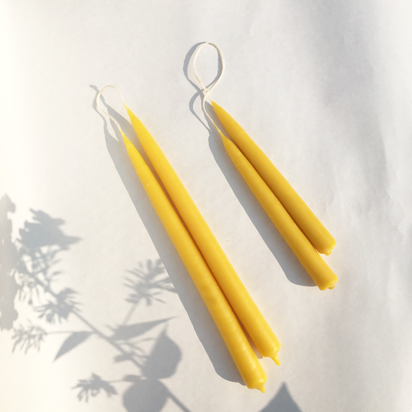 Beeswax Tapers x Alysia Mazzella