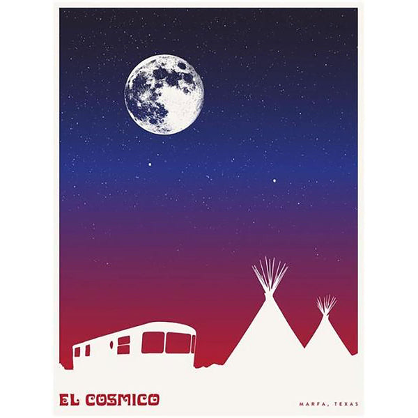 El Cosmico Starry Sky Poster - El Cosmico Provision Company