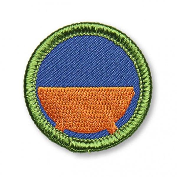 Dutch Tub Merit Badge - El Cosmico Provision Company