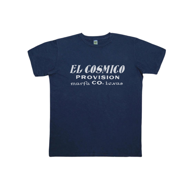 El Cosmico Provision Co. Navy Tee