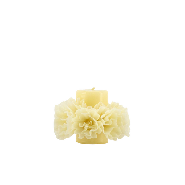 Wax Flower Candle