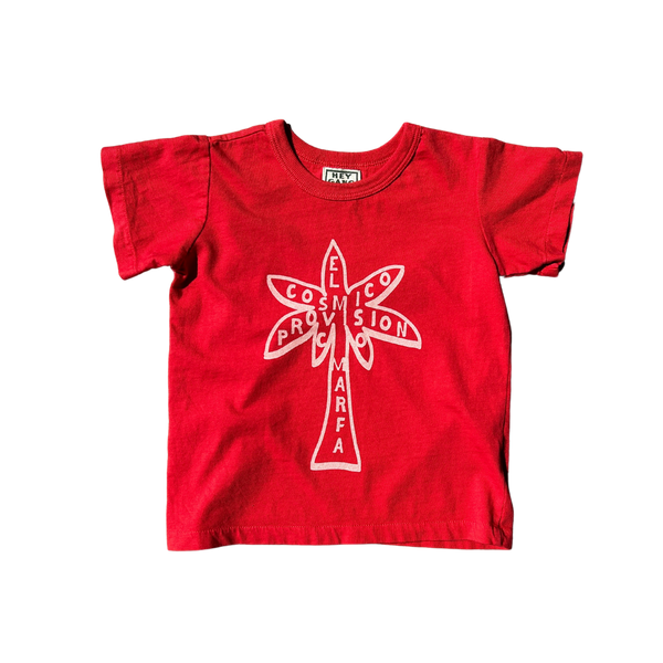 Red El Cosmico Kids Tee x Hey Gang