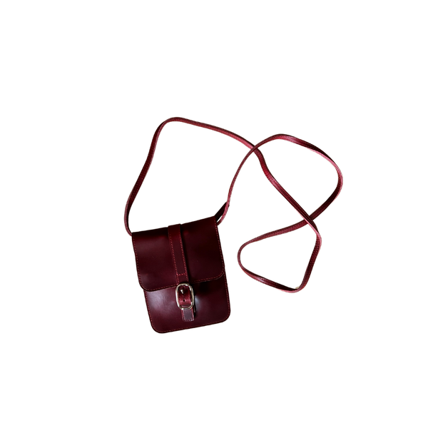 Oxblood Ellie Convertible Belt Bag