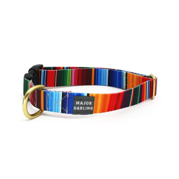 Serape Print Snap Collar