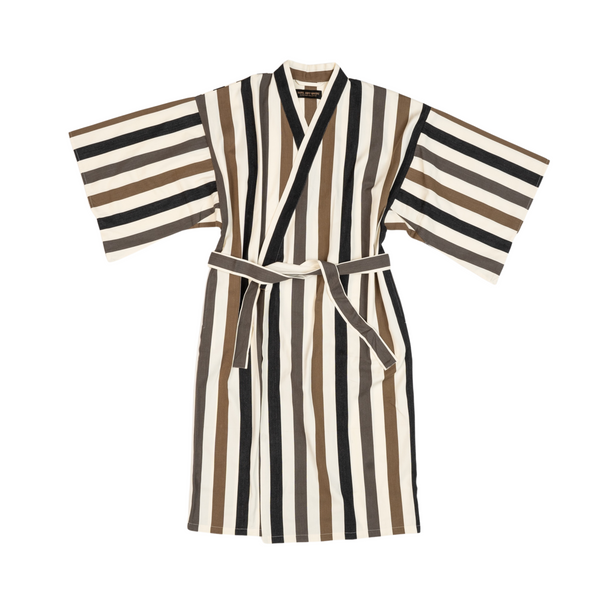 Hotel Saint Vincent Cotton Striped Robe