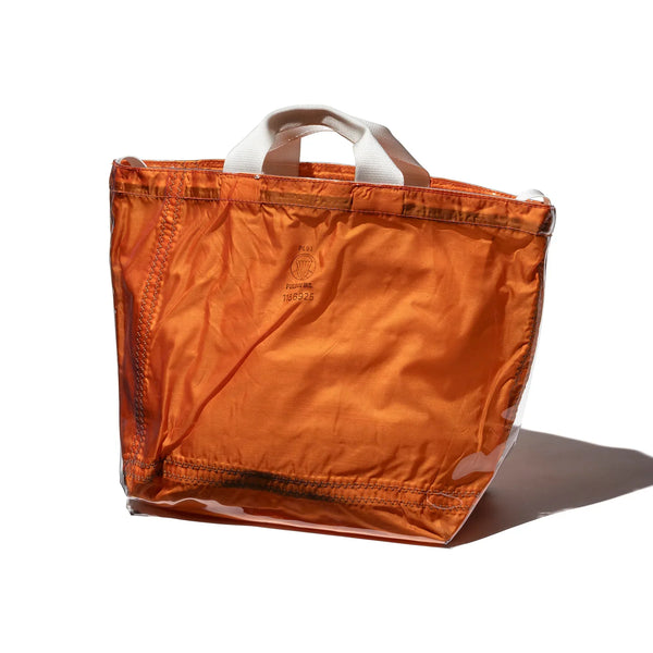 Orange Covered Parachute Shoulder Bag