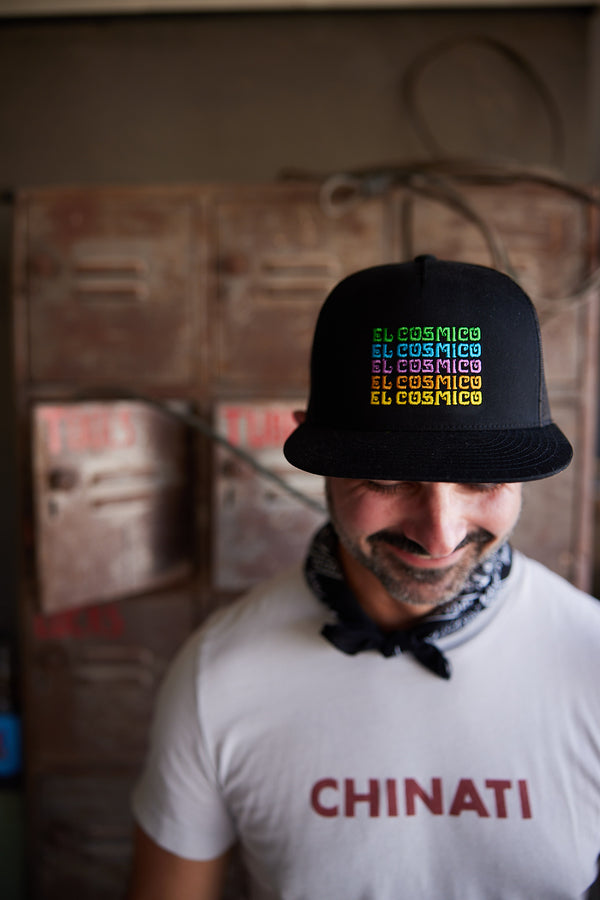 El Cosmico Rainbow Hat