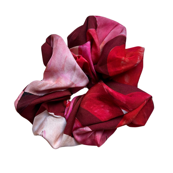 Voutsa Lips Silk Scrunchie