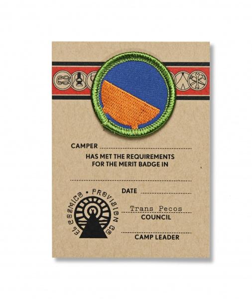 Dutch Tub Merit Badge - El Cosmico Provision Company