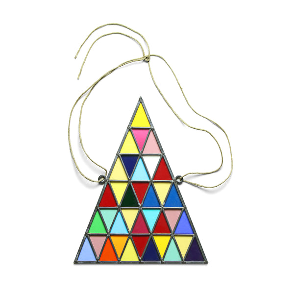 Stained Glass Triangles x David Scheid