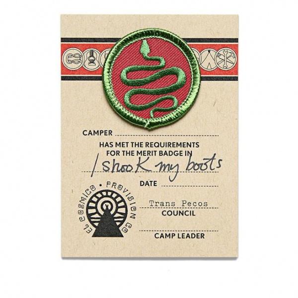 Snake Merit Badge - El Cosmico Provision Company