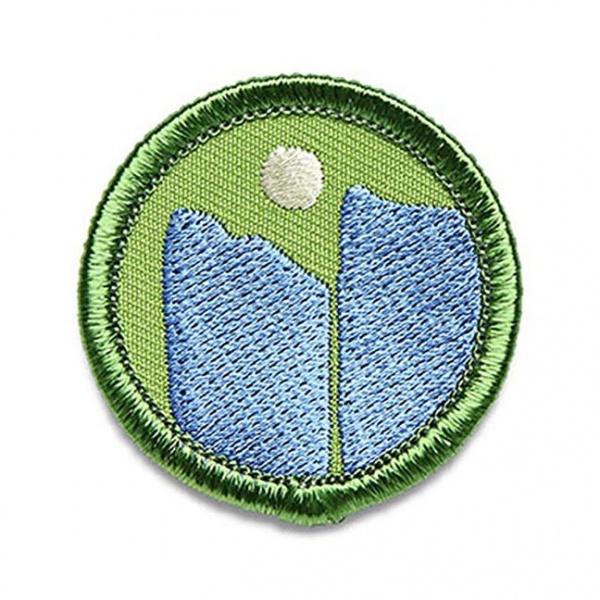 Mountains Merit Badge - El Cosmico Provision Company